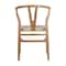 Flash Furniture Logan Commercial, Y-Back Style Wood & Kraft Paper Stackable Dining Chair w/Oak/Natural Finish, 2PK 2-ZH-8101YS-OAK-NAT-GG - alternate 4